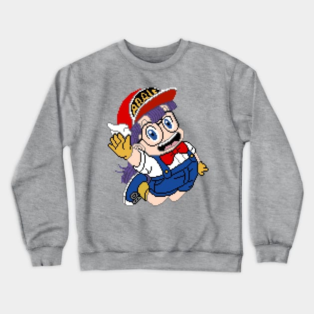 Arale - Dr. Slump Crewneck Sweatshirt by taguzga